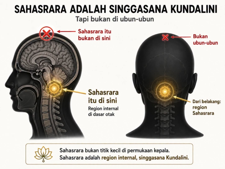 Sahasrara Bukan di Ubun-Ubun? Pandangan Baru Ini Picu Diskusi di Kalangan Spiritual