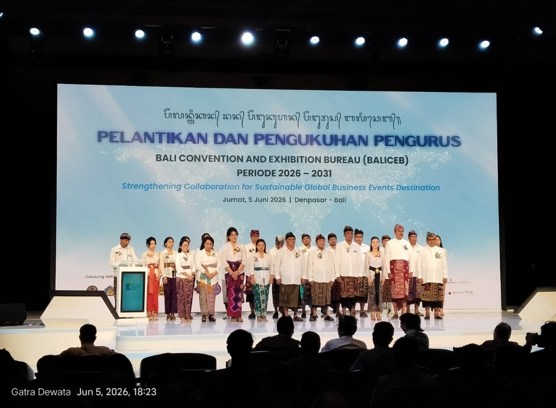 BaliCEB 2026–2031 Dikukuhkan, Siap Perkuat Bali sebagai Magnet MICE Berkelas Dunia