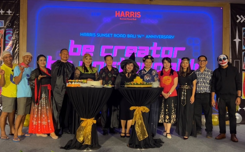 HARRIS Sunset Road Bali Rayakan 14 Tahun Kiprah, Perkuat Komitmen Sosial dan Pelayanan Kreatif