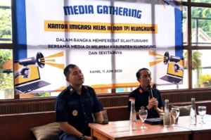 Media Gathering! Imigrasi Klungkung Perkuat Pengawasan Orang Asing dan Siapkan Layanan Inovatif bagi Masyarakat