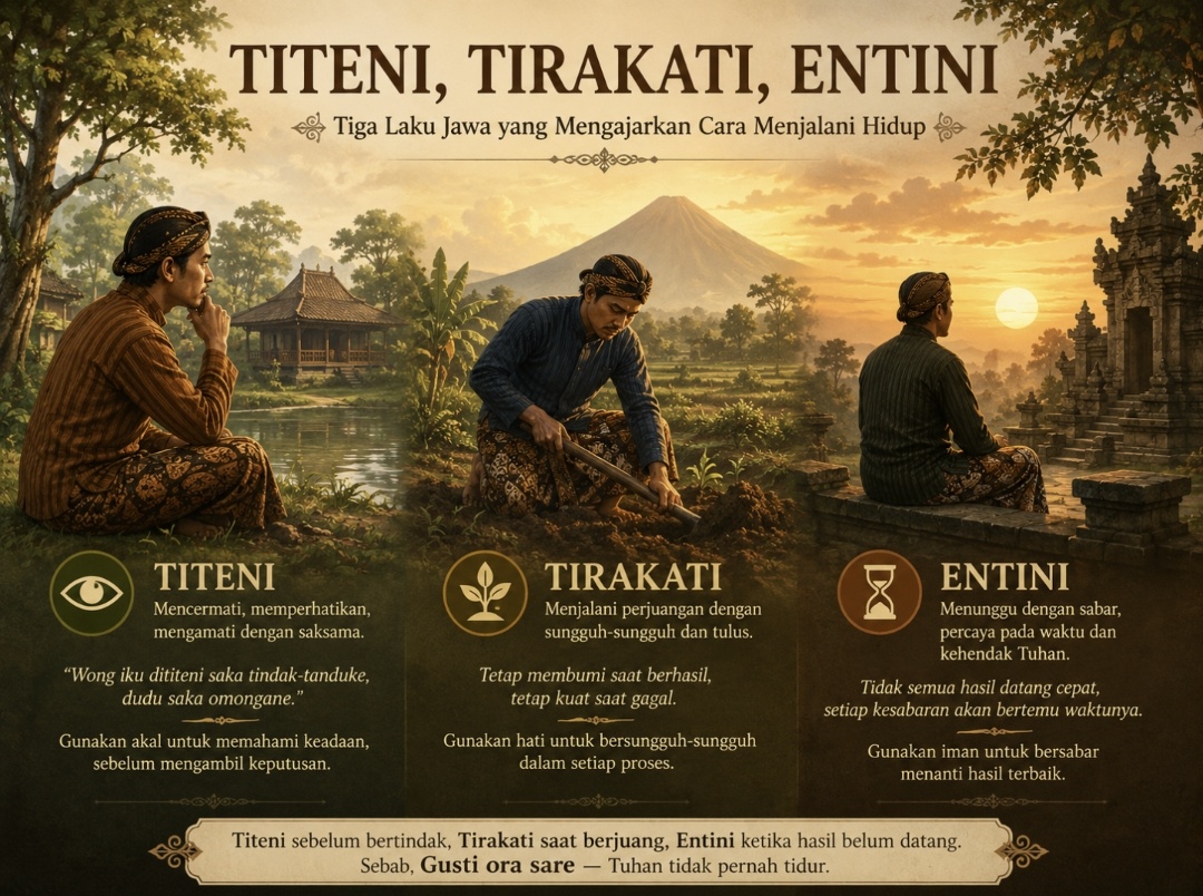 Tiga Kata Sederhana, Sejuta Makna Sebuah Warisan Kebijaksanaan Orang Jawa
