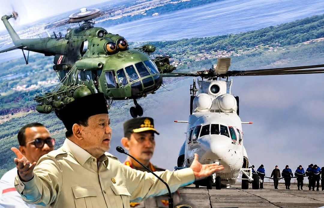Prabowo Prioritaskan Helikopter Angkut Berat Rusia untuk Mitigasi Bencana, Kemhan Tegaskan Masih Tahap Penjajakan