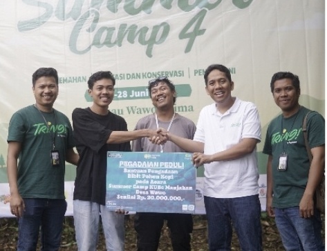 Pegadaian Bangun Rumah Bibit di Wawo, Salurkan 1.000 Bibit Kopi untuk Perkuat Ekonomi Hijau Bima