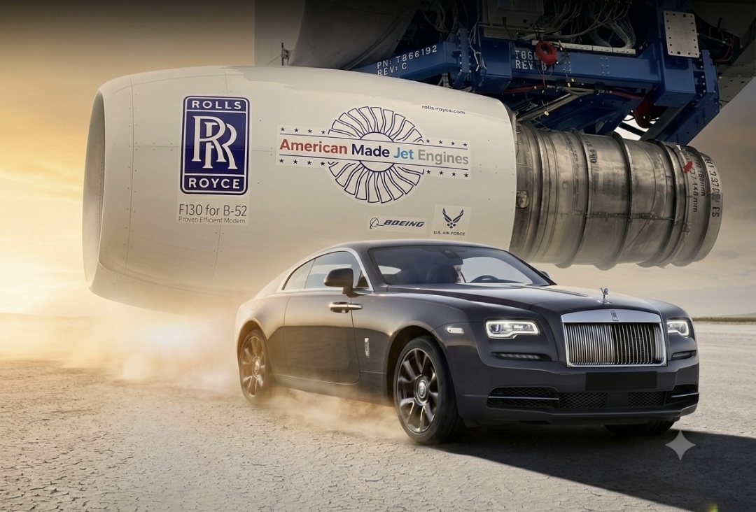 “Rolls-Royce” Dari Simbol Kemewahan ke Raja Mesin Pesawat