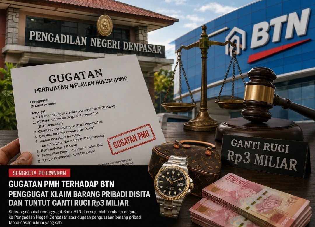 BTN Hadapi Gugatan PMH, Mantan Karyawan Tuntut Rp3 Miliar