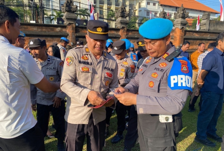 Bidpropam Polda Bali Temukan Pelanggaran Saat Gaktibplin