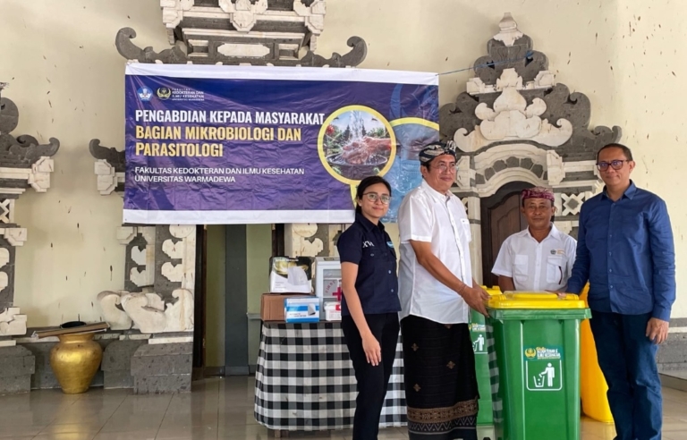 FKIK Warmadewa Bekali Pokdarwis Goa Lawah Pelatihan BHD dan Edukasi Kesehatan