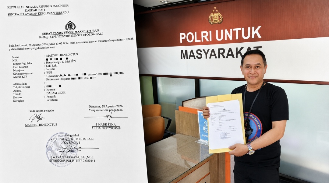 Geger! Pimred Warta Global Bali Jadi Korban Peretasan, Akun Medsos Dibajak dan Keluarga Diancam Rp10 Juta