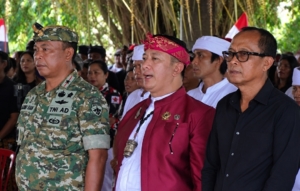 HUT ke-6 Yayasan Kesatria Keris Bali, Jro Bima Serukan “Mulat Sarira, Nyujur Rahayu” dan Jaga Tanah Bali