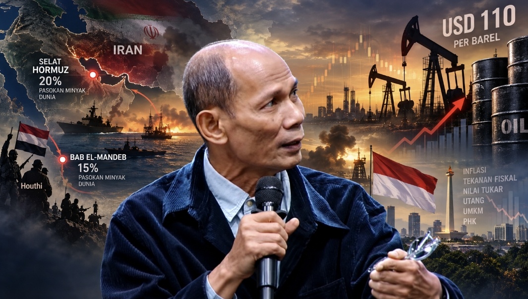 Perang Hormuz Mengguncang Minyak Dunia, Ichsanuddin Noorsy Ingatkan Indonesia di Ambang Tekanan Ekonomi