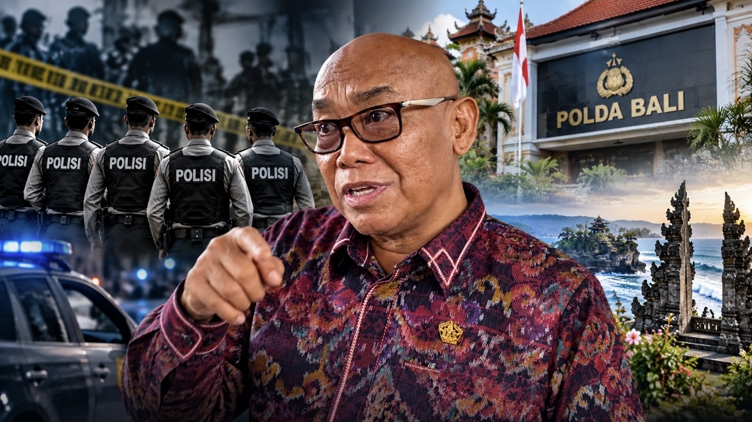Dewa Rai Desak Kapolda Bali Tindak 5 Polisi yang Diduga Backup Kriminal