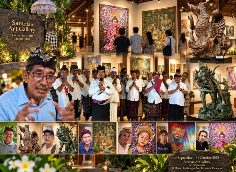Himpunan Perupa Payangan “Udhar Banda Karma”, Tradisi Bali Dibebaskan di Santrian Art Gallery