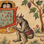 Ilustrasi Monster Penjilat Kaki dari Manuskrip Persia 1921 Ternyata Asli, Bukan Buatan AI