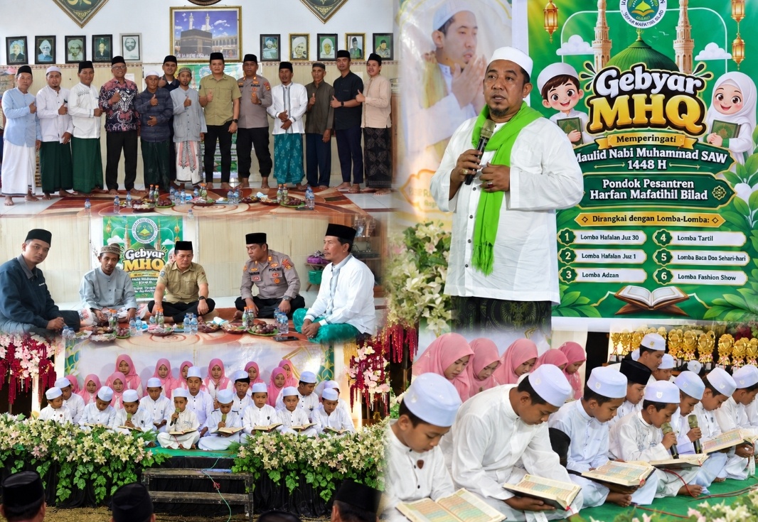 Maulid Nabi di Ponpes Harfan Mafatihil Bilad, Haji Harun Tekankan Pentingnya Generasi Qurani