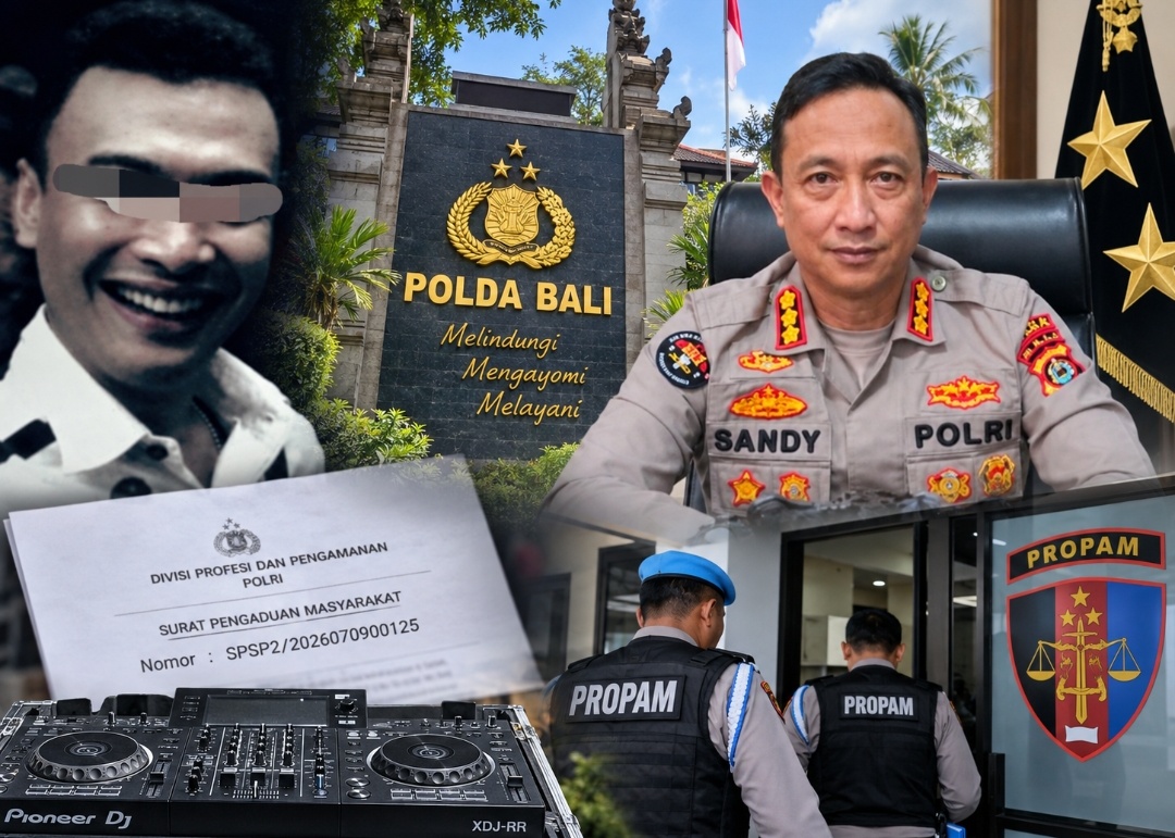 Polda Bali Periksa Dugaan Oknum Anggota Res Tabanan Bekingi Kasus Pencurian Alat DJ di Densel