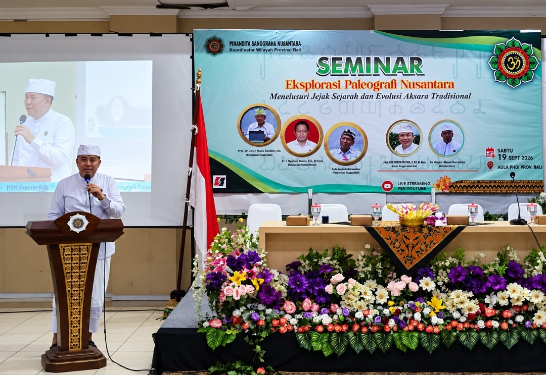 PSN Bongkar Jejak Aksara Nusantara, dari Devanagari hingga Aksara Bali