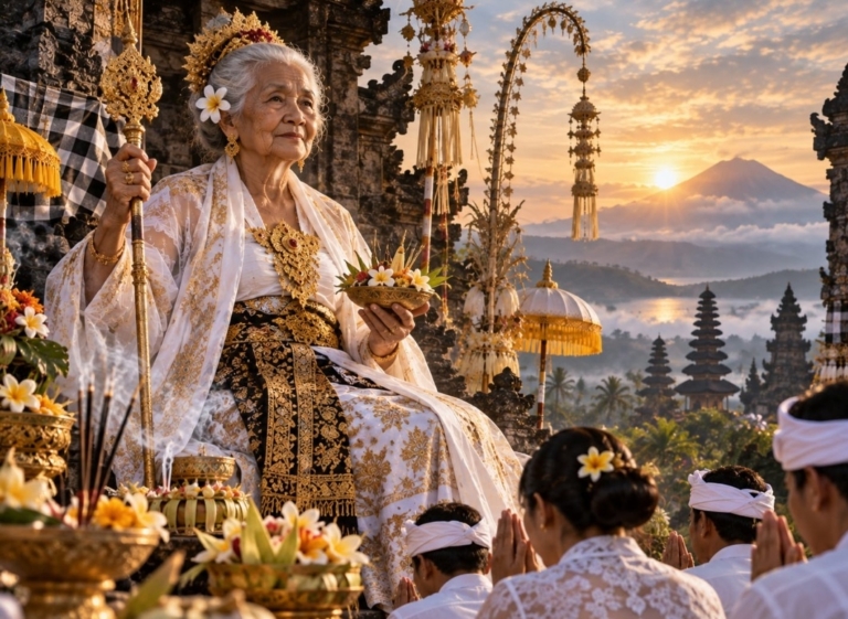 Ratu Niang, Sosok Sepuh yang Sangat Dihormati dalam Tradisi Spiritual Bali