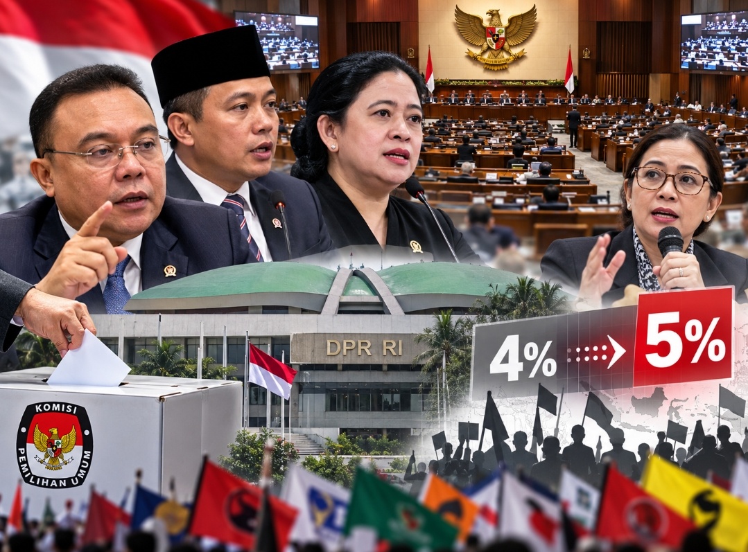 Ambang Batas Parlemen 5 Persen Diwacanakan, Nasib Partai Kecil Jadi Sorotan