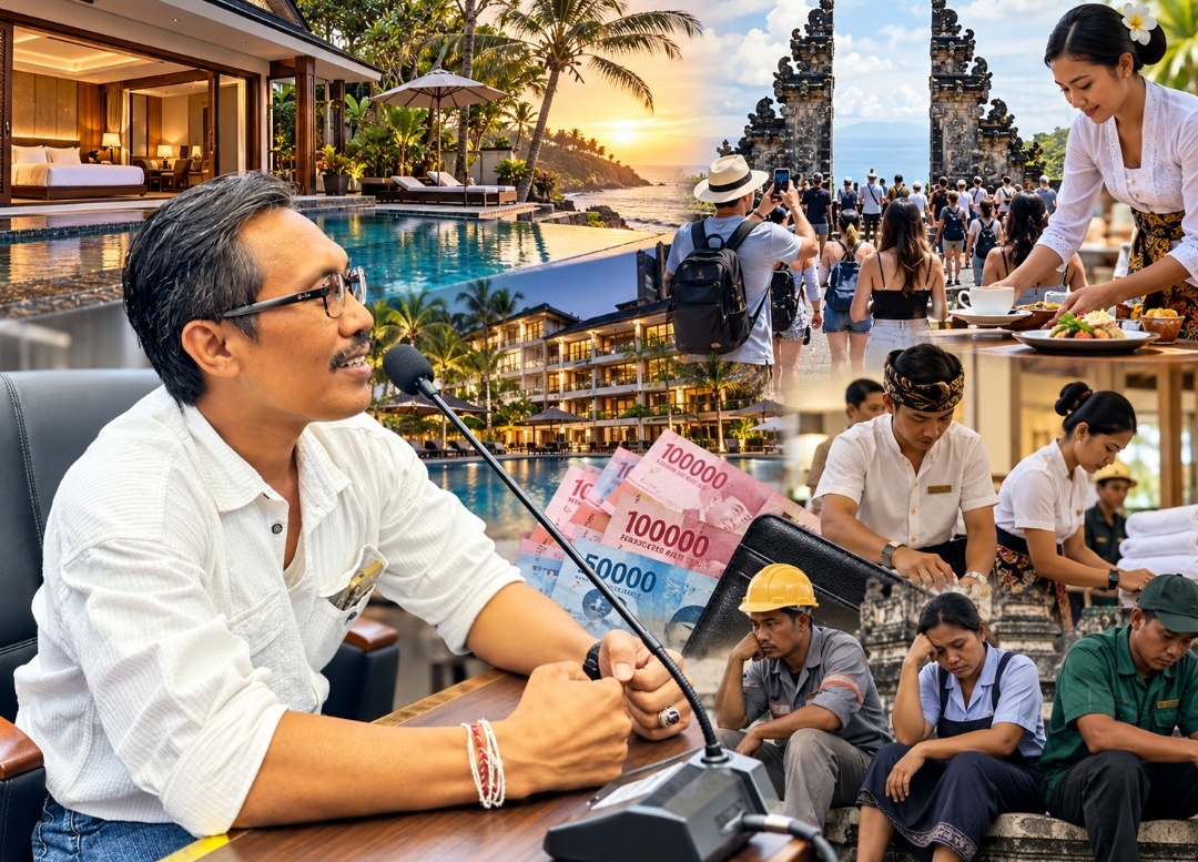 Bali Jual Harga Internasional, Buruh Masih Digaji Murah! Ajik ARUN: Pekerja Tak Mampu Hidup Layak