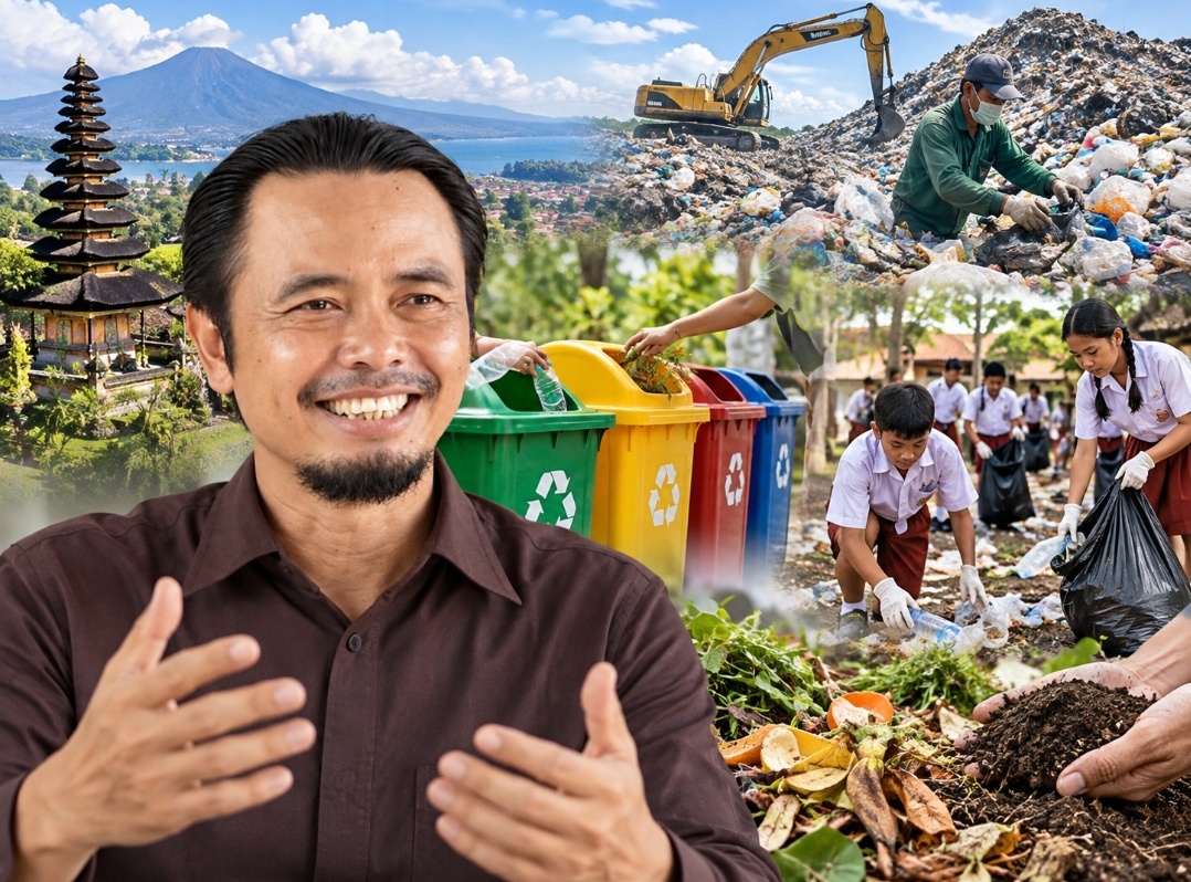 Nyoman Tirtawan Desak Sampah Wajib Dipilah dari Rumah, Sekolah Diminta Jadi Motor Perubahan