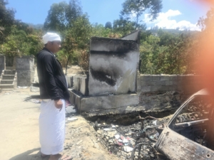 Semeton MSP Salurkan Santunan Korban Kebakaran di Kintamani, Bangli