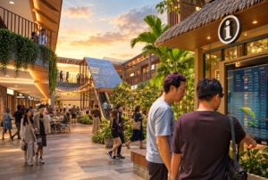 Sira Village Bali Pasang FIDS, Wisatawan Bisa Pantau Penerbangan Sebelum ke Bandara
