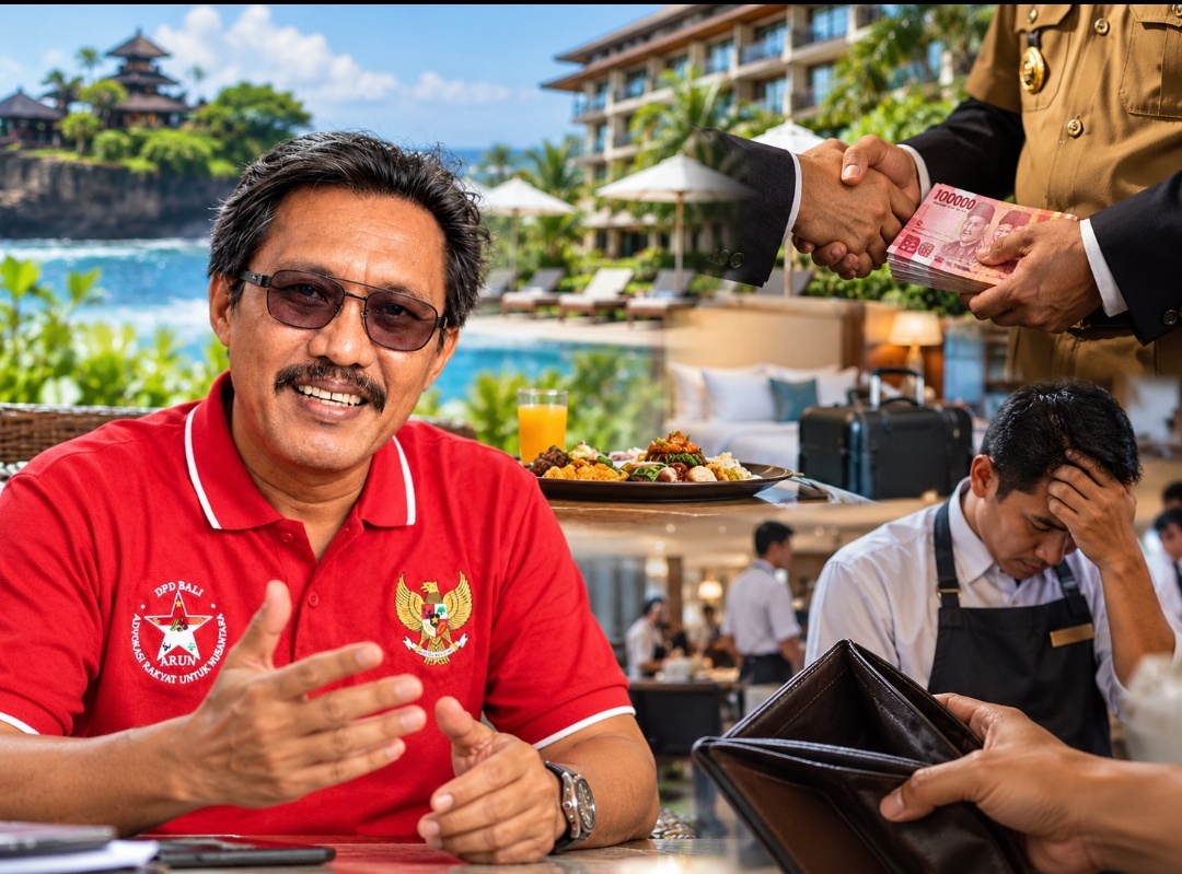 UMP Bali Rp3,2 Juta Disorot, ARUN Ungkap Dugaan Uang Atensi dan Fasilitas Gratis Oknum Pejabat