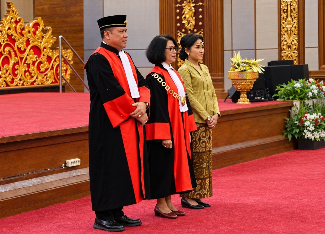 Putra Karangasem Wayan Gede Rumega Dilantik Jadi Hakim Tinggi PT Denpasar, Advokat dan Tokoh Hukum Sampaikan Harapan