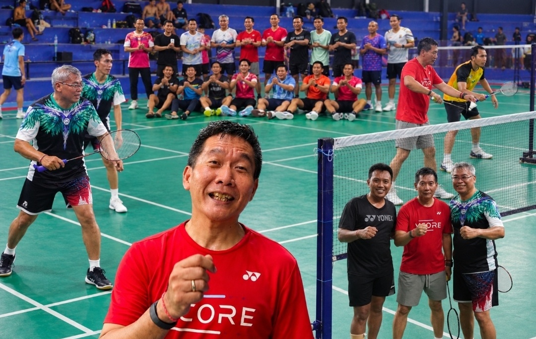 Home Tournament Bulutangkis Polisi Bersama Rakyat di Wijaya Badminton Sport Hall, Smash Ketat, Solidaritas Erat