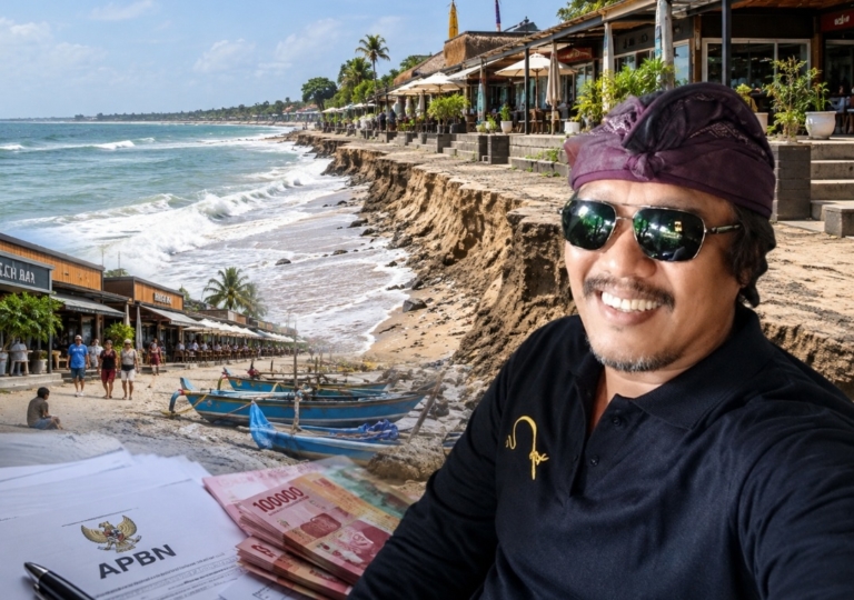 Pantai Bali Jadi Ladang Bisnis? Aryawan Desak Audit Sewa Ruko dan Retribusi