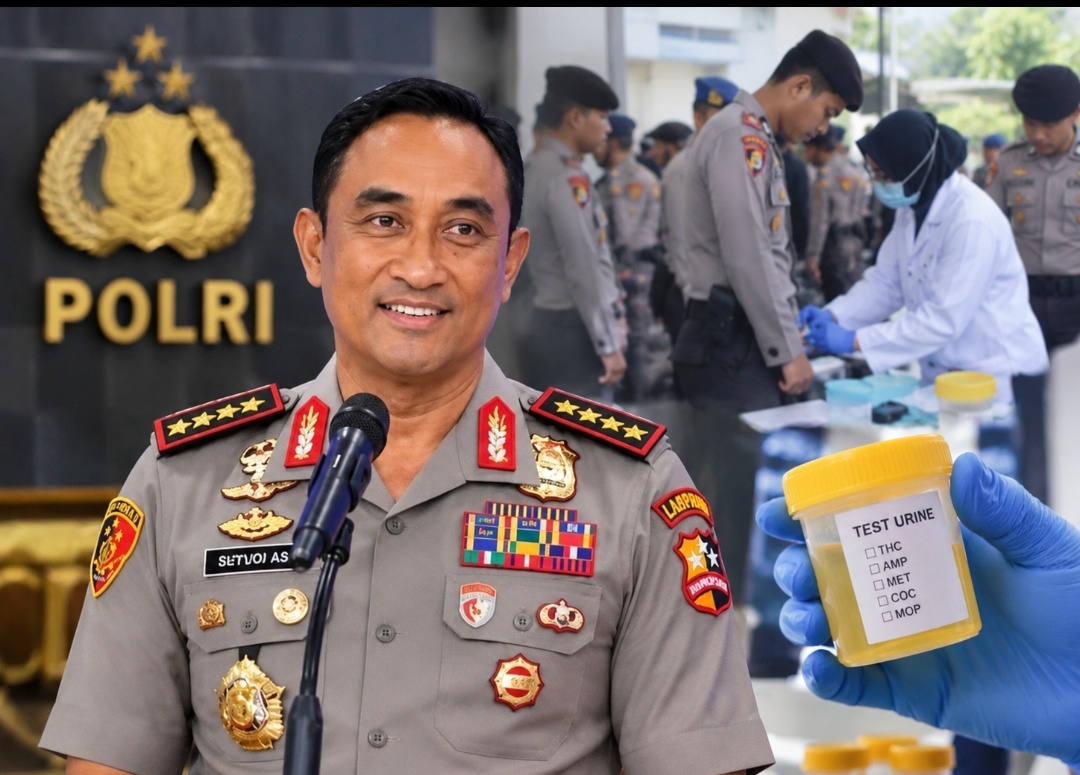 Buntut Kasus Narkoba, Kapolri Perintahkan Tes Urine Serentak Seluruh Anggota Polri