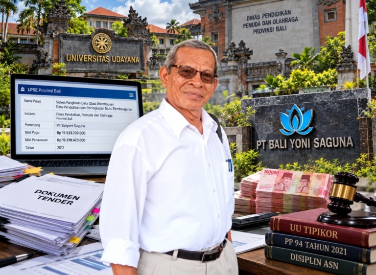 Guru Besar Unud Diduga Terkait Proyek Pemerintah, LSM ABJ Teriak: Usut Dugaan Pelanggaran ASN dan Konflik Kepentingan!