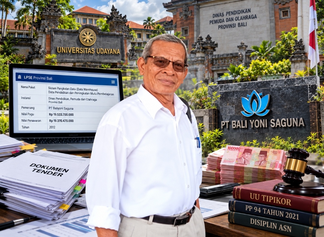 Guru Besar Unud Diduga Terkait Proyek Pemerintah, LSM ABJ Teriak: Usut Dugaan Pelanggaran ASN dan Konflik Kepentingan!