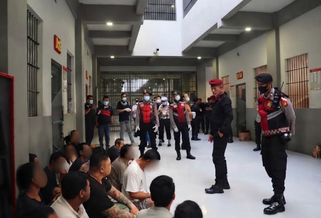 24 Warga Binaan Positif Narkoba, Lapas Kerobokan Digerebek Polda Bali: Sabu dan Ekstasi Disita